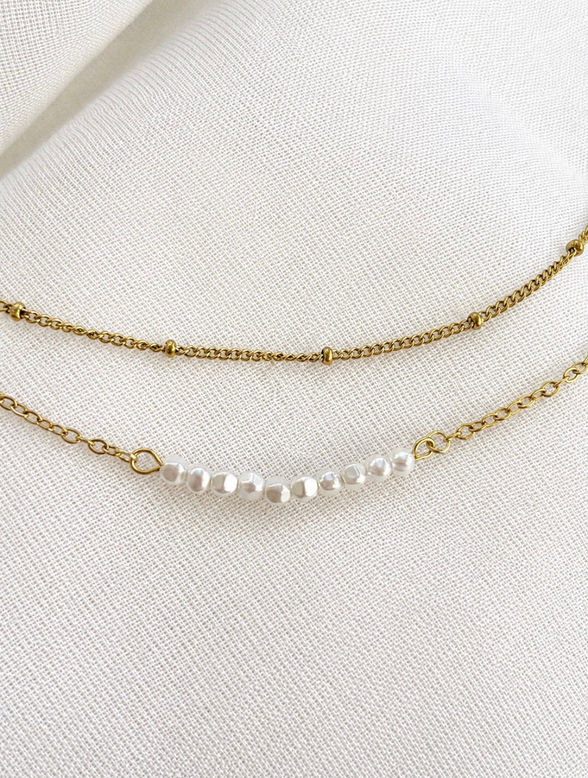 Pulsera Perlas Naturales