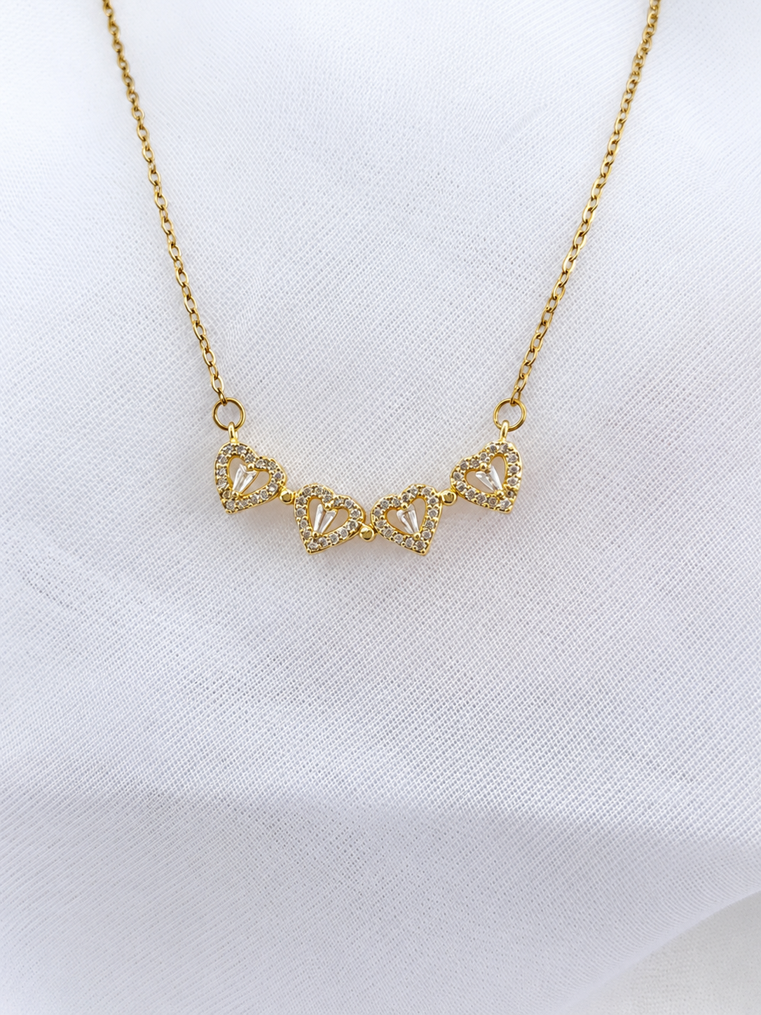 Collar Fortuna de Aurora - Dos diseños en uno | Acero 316L y Baño PVD 18K | Lady Ady