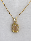 Collar Esencia Radiante | Acero 316L y Baño PVD 18K | Lady Ady