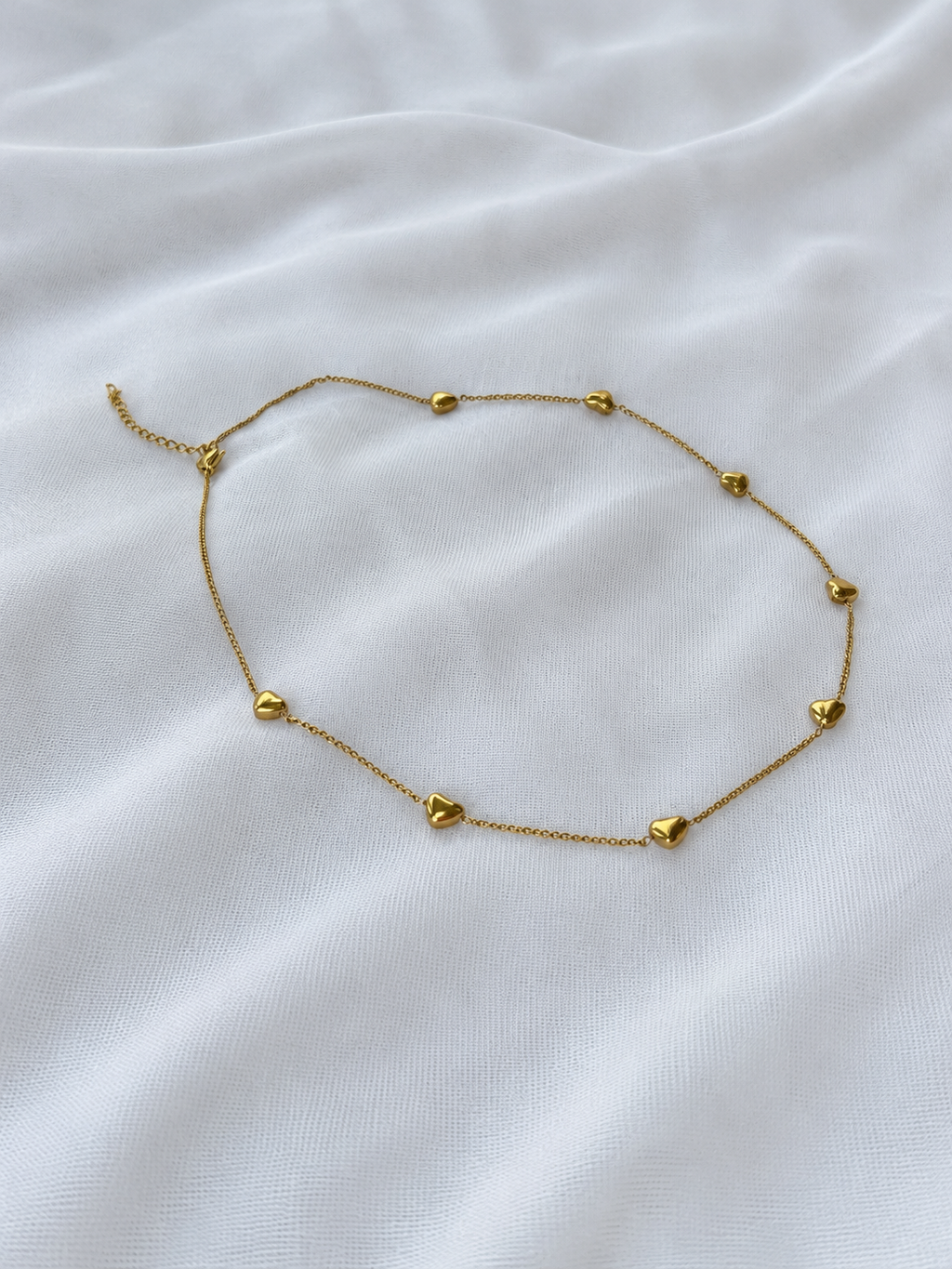 Collar Latidos Dorados | Acero 316L y Baño PVD 18K | Lady Ady