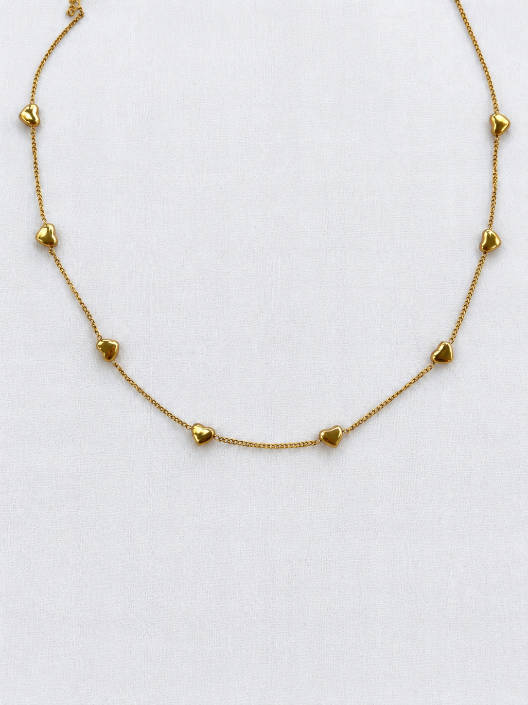 Collar Latidos Dorados | Acero 316L y Baño PVD 18K | Lady Ady