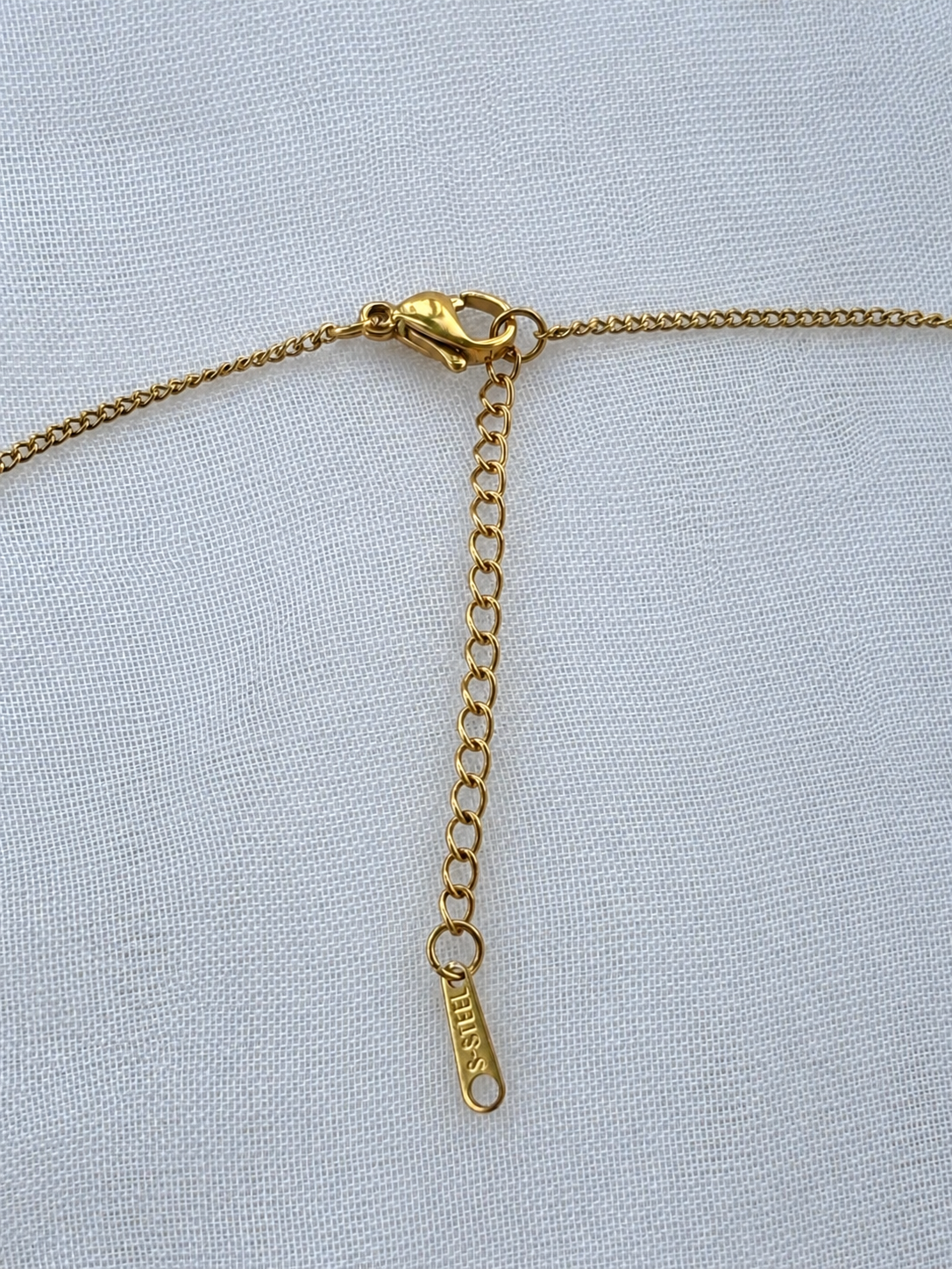 Collar Latidos Dorados | Acero 316L y Baño PVD 18K | Lady Ady