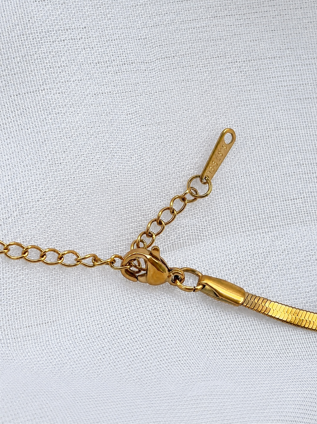 Collar Esmeralda Imperial | Acero 316L y Baño PVD 18 K | Lady Ady
