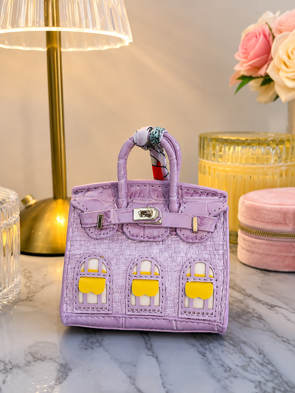 Mini Cartera Lavanda Coleccionable