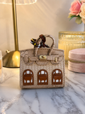 Mini Cartera  Beige Coleccionable