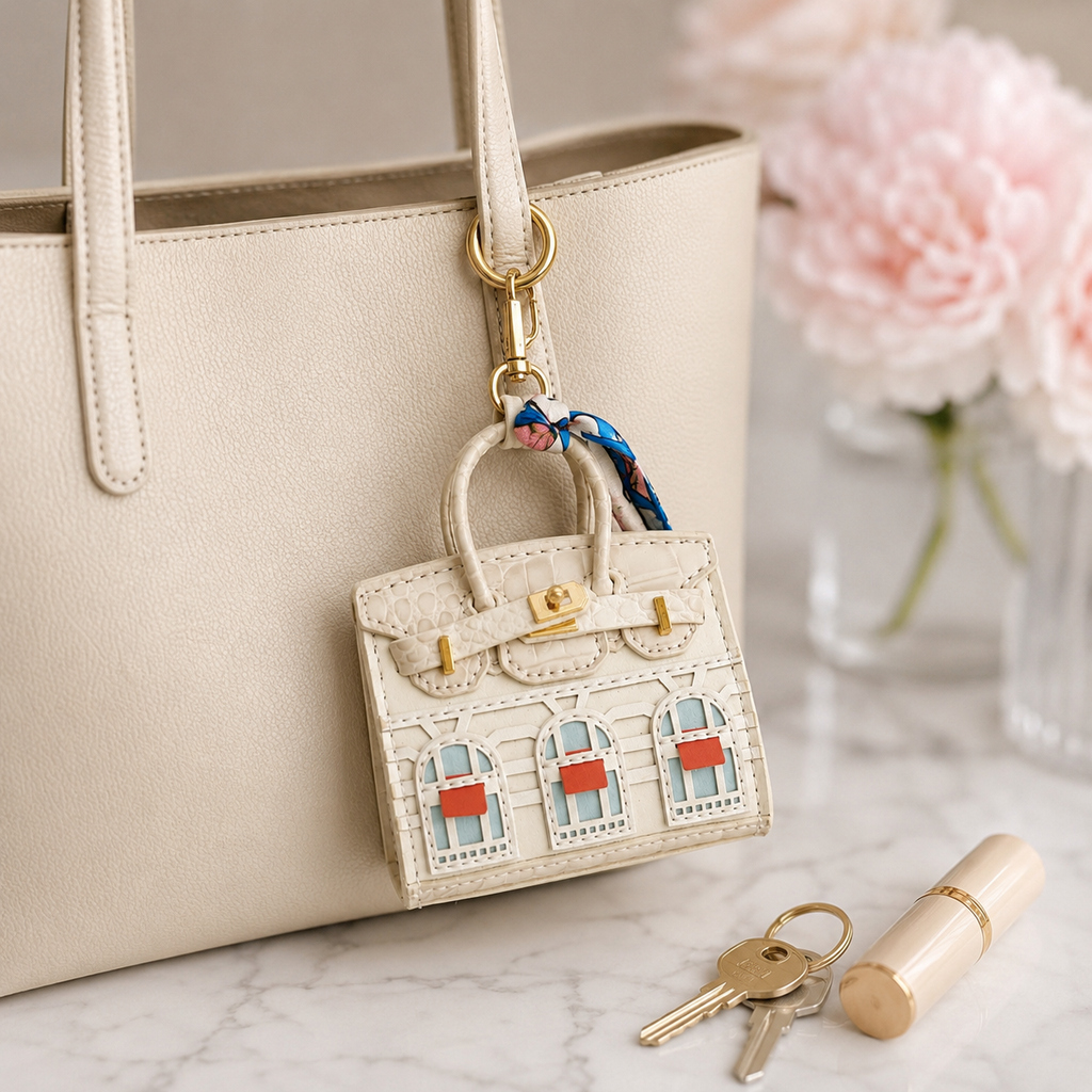Mini Cartera Blanca Coleccionable