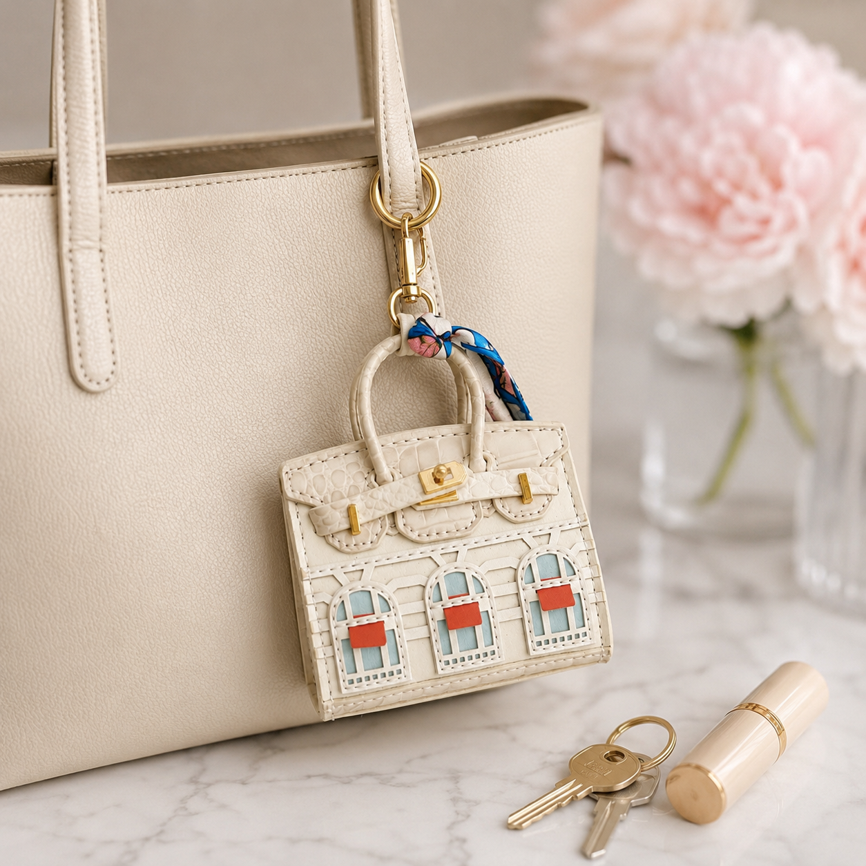 Mini Cartera Blanca Coleccionable