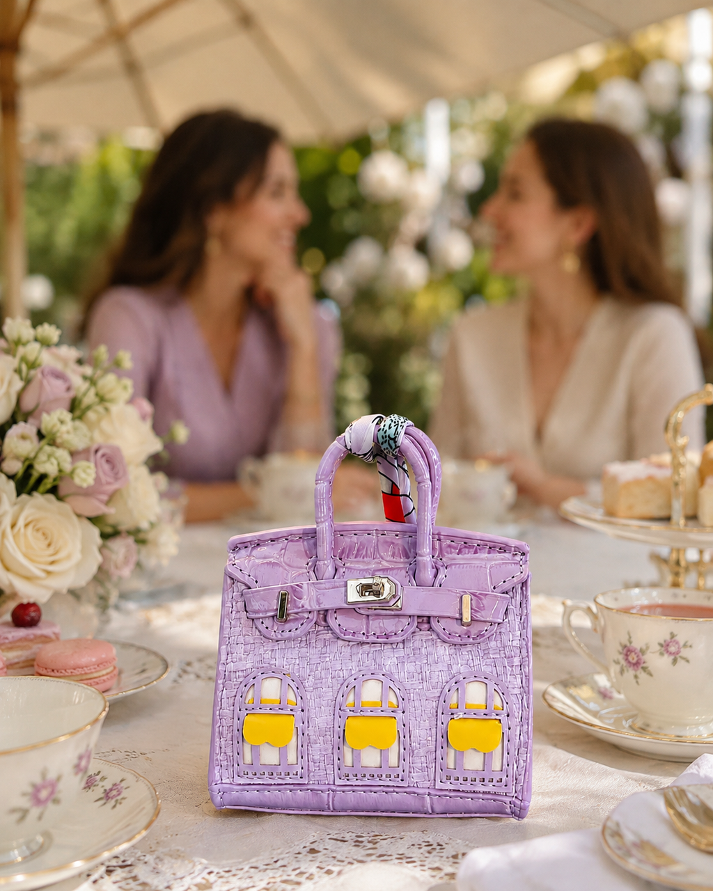Mini Cartera Lavanda Coleccionable