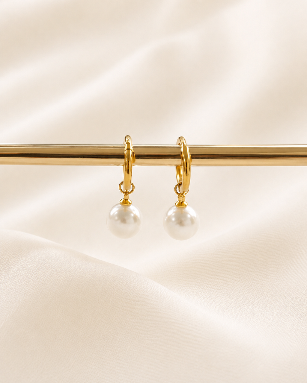 Aretes Perla Clásica