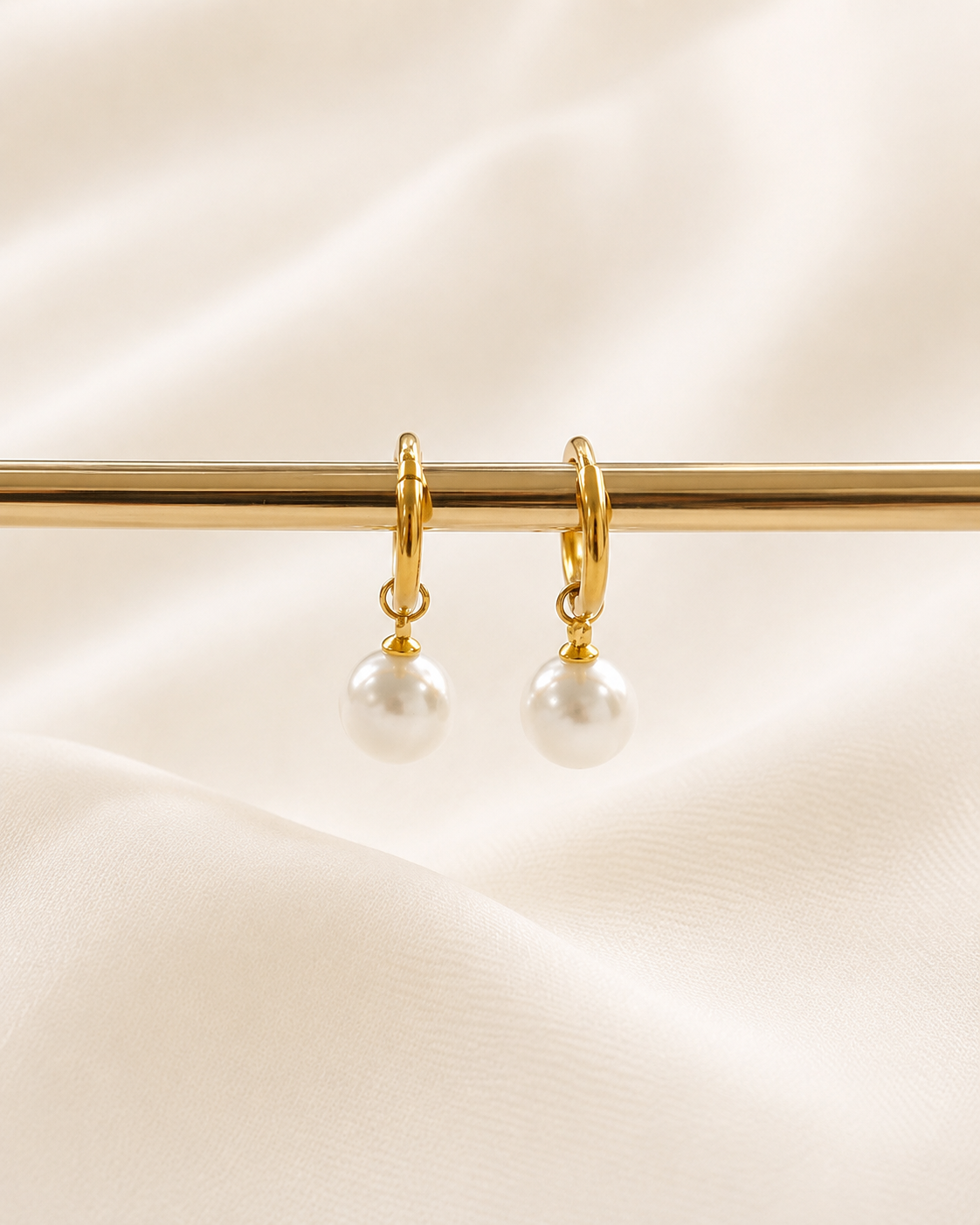 Aretes Perla Clásica