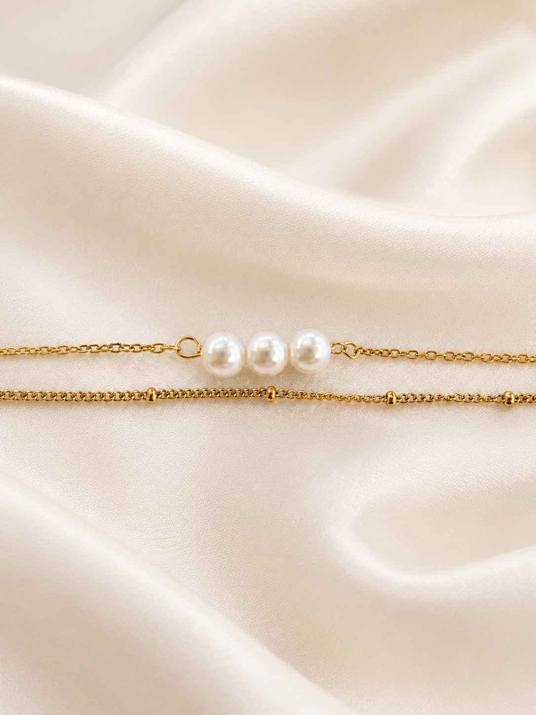 Pulsera Perlas Clásicas
