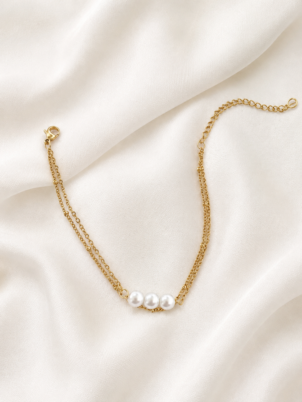 Pulsera Perlas Clásicas