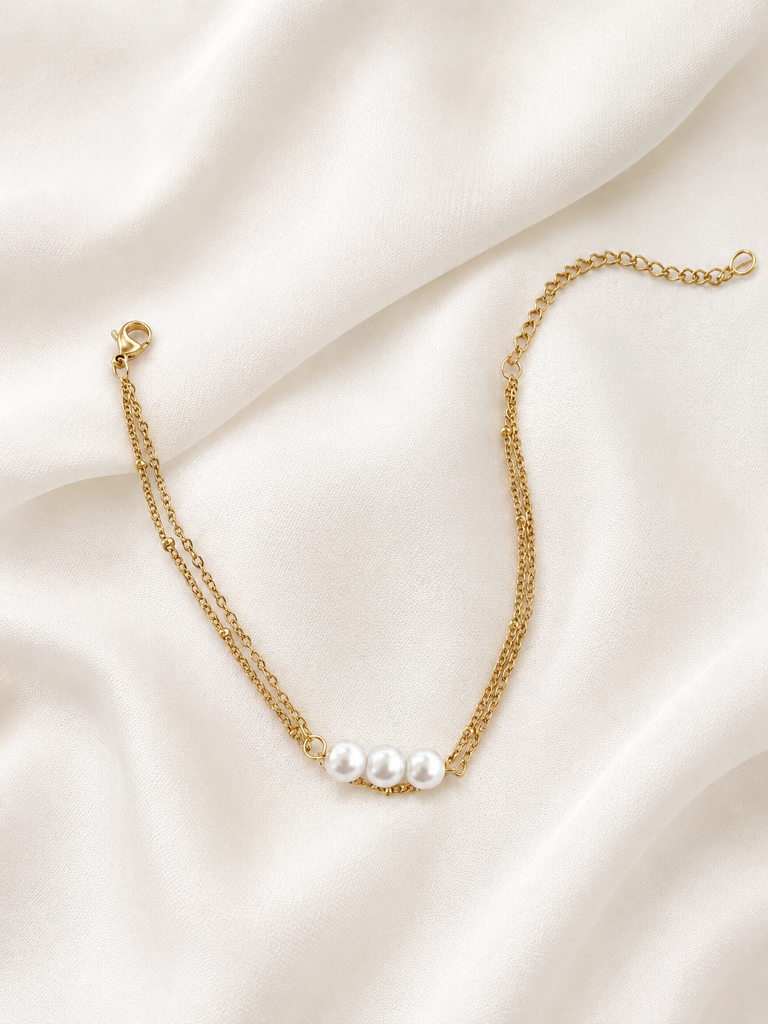 Pulsera Perlas Clásicas